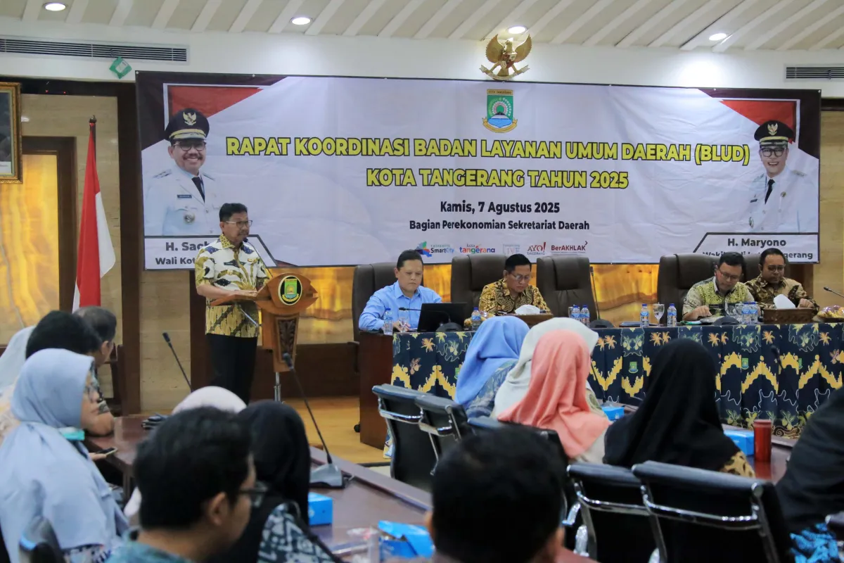 Wali Kota Tangerang Tekankan Digitalisasi BLUD sebagai Kebutuhan Utama
