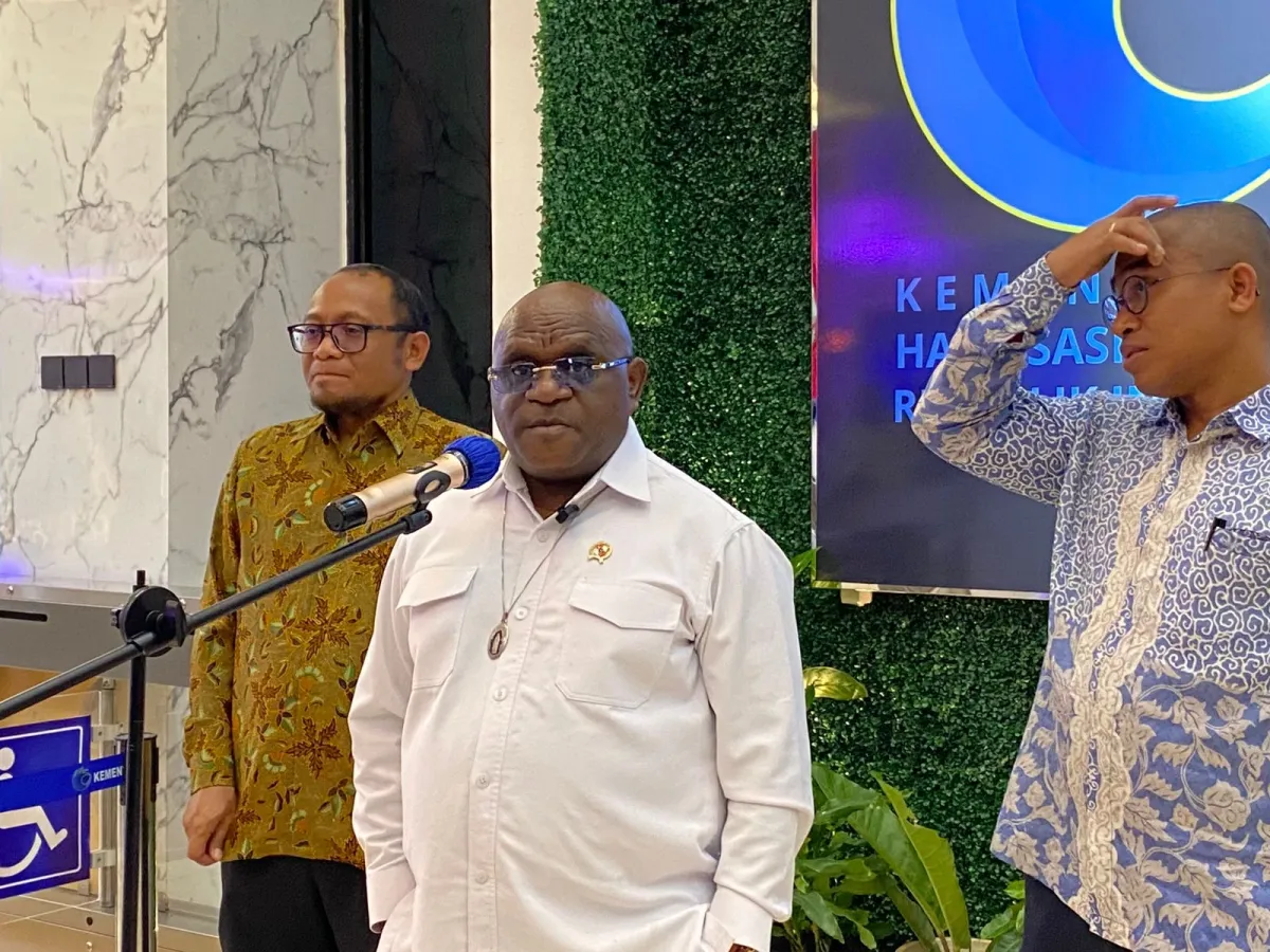 Menteri HAM: Waspadai Intervensi Pihak Luar dalam Kritik Mahasiswa