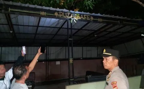 Polsek Padang Bolak Gelar Razia Tempat Hiburan Malam untuk Amankan Ramadan