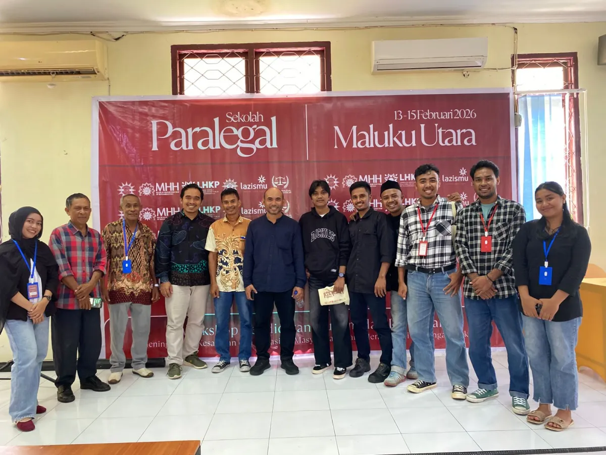 Penutupan Sekolah Paralegal Maluku Utara Perkuat Kader Advokasi