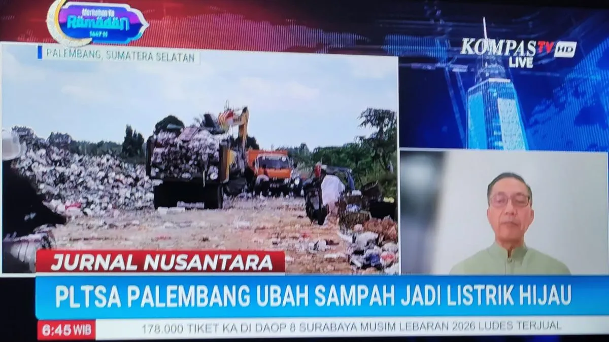 PLTSa Palembang Targetkan Pengurangan Sampah 30 Persen Melalui Konversi Energi
