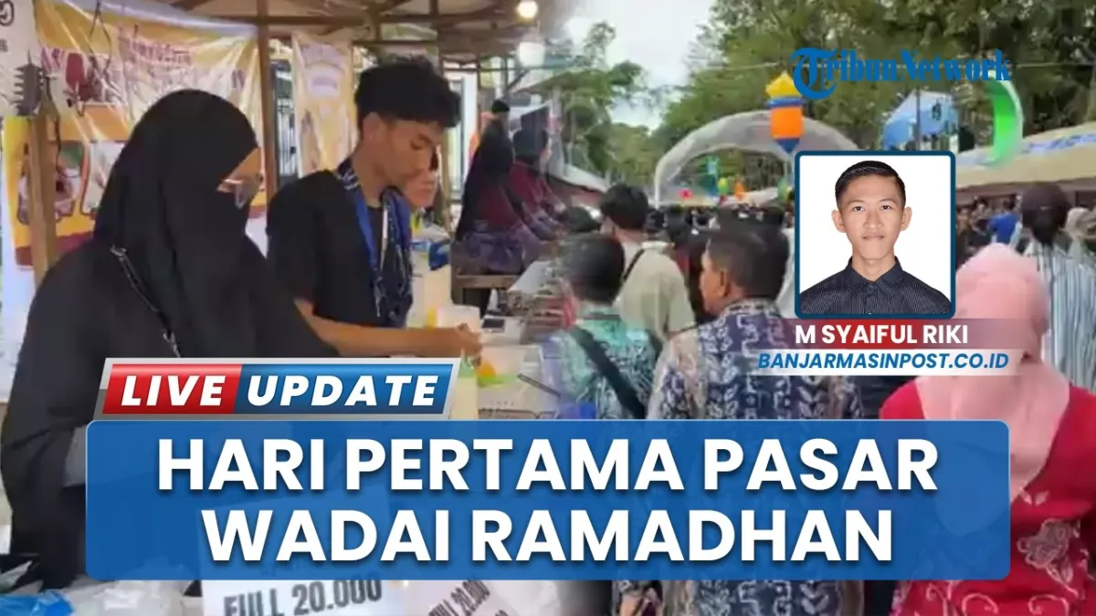 Festival Pasar Wadai Ramadhan 1447 Hijriah Resmi Dibuka di Banjarmasin