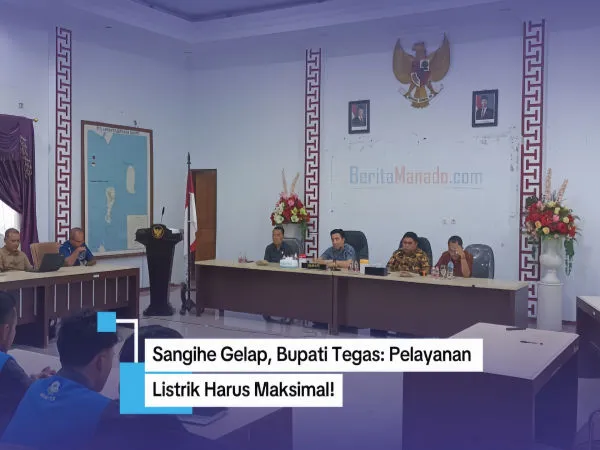 Bupati Sangihe Tekankan Pentingnya Layanan Listrik Optimal untuk Masyarakat