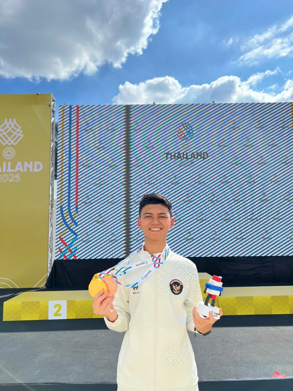 Sulthanul Aulia Maruf Raih Emas SEA Games 2025 untuk Indonesia