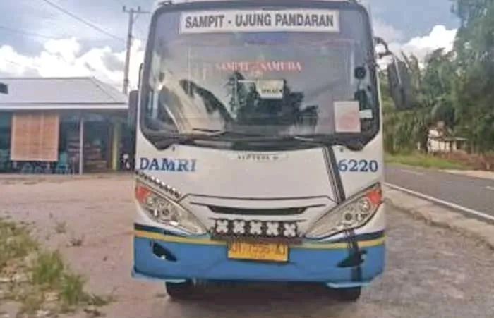 Bus DAMRI Perluas Rute Sampit–Telaga Antang untuk Tingkatkan Akses Transportasi