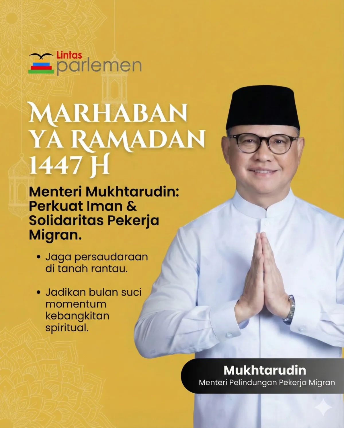 Mukhtarudin Ajak PMI Perkuat Spiritualitas dan Kepedulian di Bulan Ramadhan