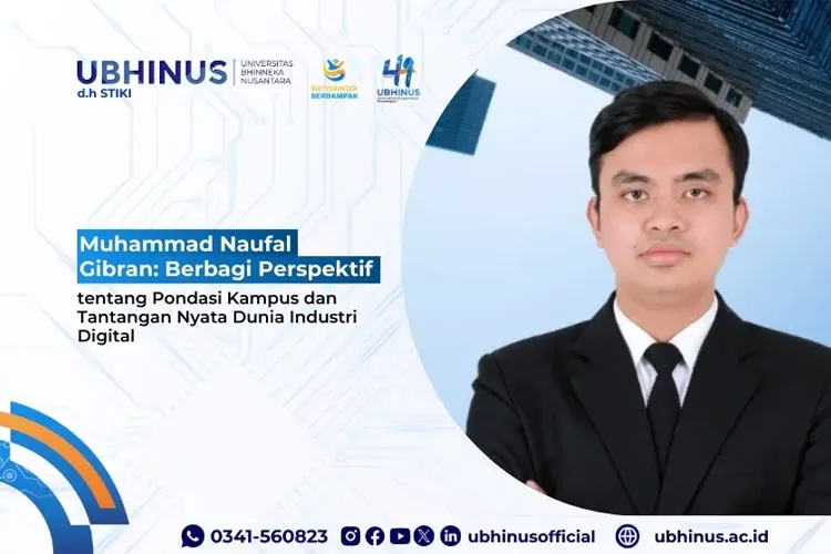 Alumni UBHINUS: Kunci Sukses Menghadapi Tantangan Industri Digital