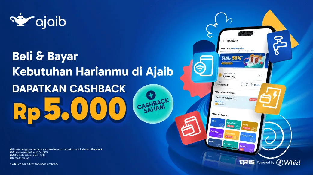 Ajaib Luncurkan Program Cashback untuk Transaksi Pertama Produk Digital