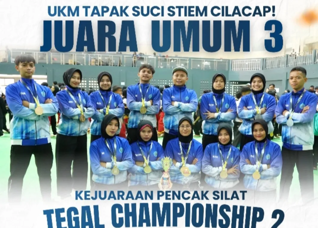Tapak Suci STIE Muhammadiyah Cilacap Raih Juara Umum 3 di Tegal Championship 2