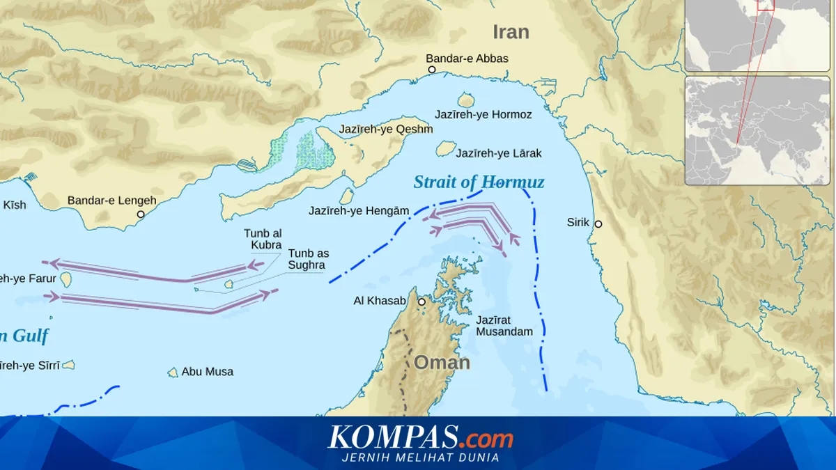 Latihan Militer Iran di Selat Hormuz Memicu Pertanyaan Kepemilikan