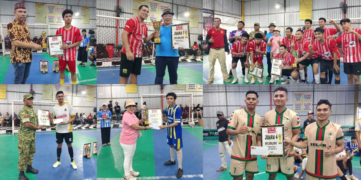 Turnamen Futsal Global Trans Sukses Fasilitasi Bakat Anak Muda Manggarai di Jabodetabek