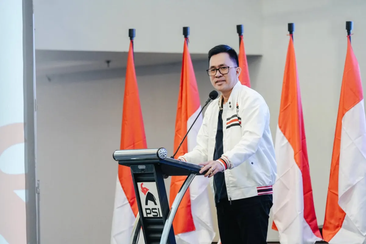 Melky Pangemanan Tutu Bimtek PSI, Tampilkan Peran Muda di Politik Nasional