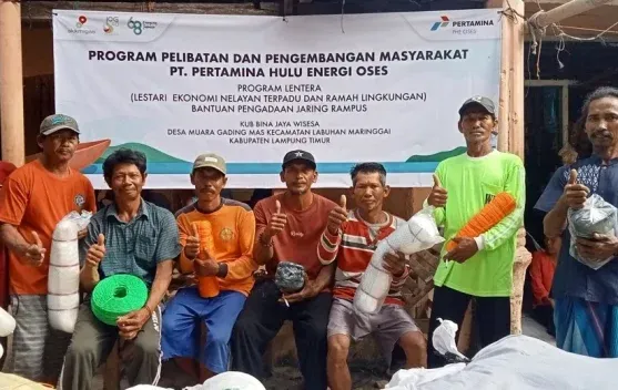 Program Lentera PHE OSES Tingkatkan Produktivitas Nelayan Lampung Timur