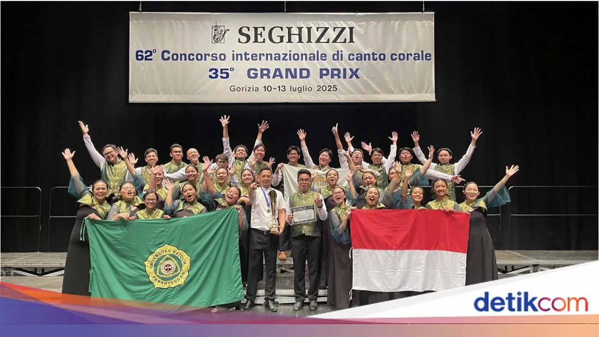 PSM Unpar Raih Juara Utama di Kompetisi Paduan Suara Dunia di Italia