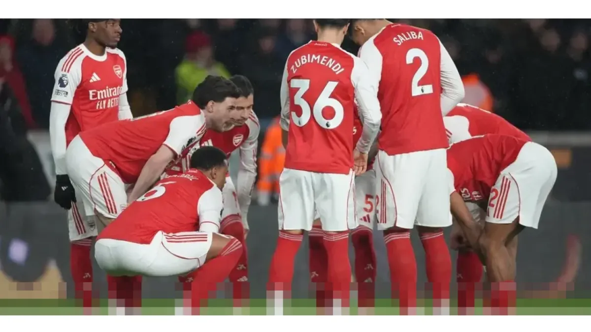 Arsenal Terancam Gelar Juara Usai Ditahan Imbang Wolves 2-2
