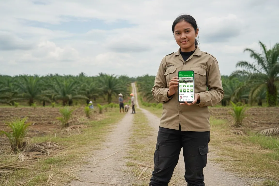 HaiSawit Luncurkan Aplikasi Edukasi Terintegrasi untuk Industri Kelapa Sawit di Indonesia