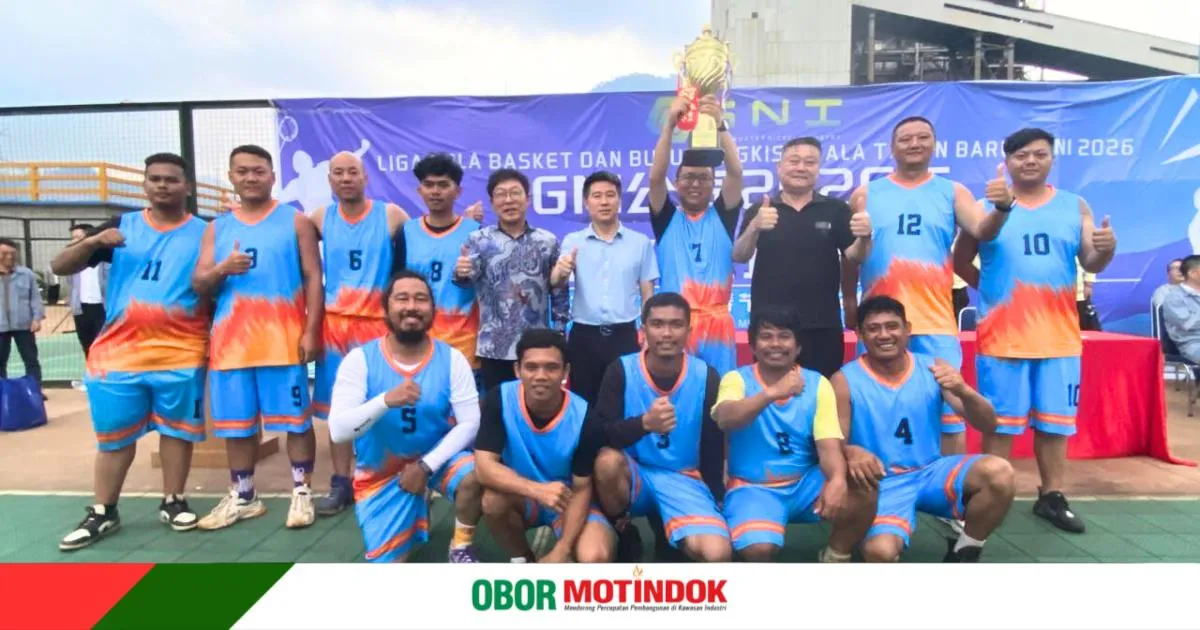 Turnamen Olahraga PT GNI Perkuat Kebersamaan Karyawan dalam Merayakan Imlek 2026