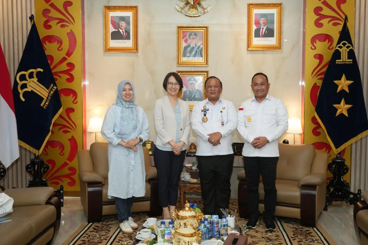 JICA Pantau Harmonisasi Regulasi di Kemenkum Sumsel