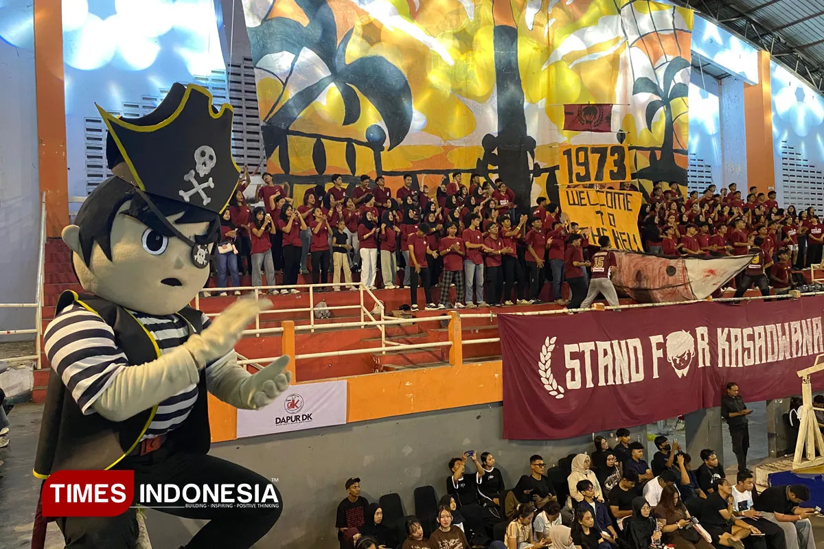 Final EBL 2026: Kreasi Suporter Warnai Pertandingan SMAN 2 Jombang Juara
