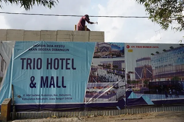 Pembangunan Trio Hotel & Mall Kebumen Dimulai, Tawarkan Fasilitas Modern