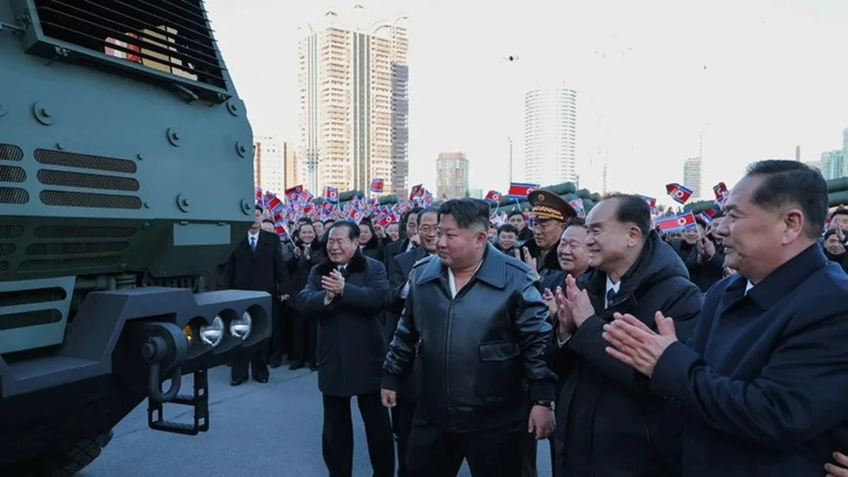 Korea Utara Tampilkan 50 Peluncur Roket Baru Sebelum Kongres Partai Buruh