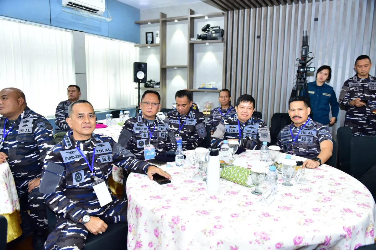 Kadispen Kodaeral IV Hadiri Rakernispen TNI AL 2026 untuk Perkuat Ketahanan Informasi