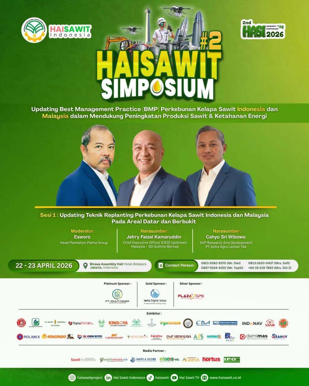 HASI 2026: Pembaruan Teknik Replanting Kelapa Sawit untuk Peningkatan Produksi