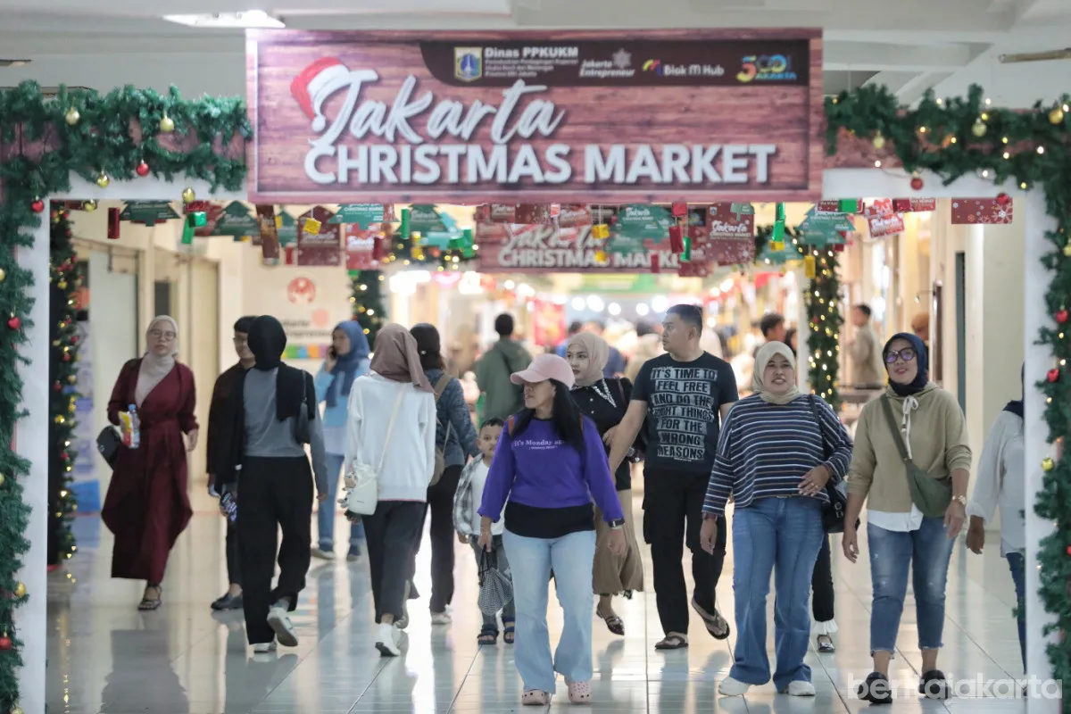 Pameran Natal Jakarta Hadirkan 100 Booth UMKM di Blok M Hub