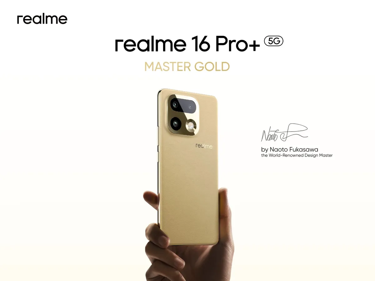 realme 16 Pro Series 5G Luncurkan Desain Urban Wild Kolaborasi Naoto Fukasawa