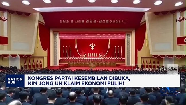 Kim Jong Un: Ekonomi Korut Pulih di Kongres Partai Ke-9