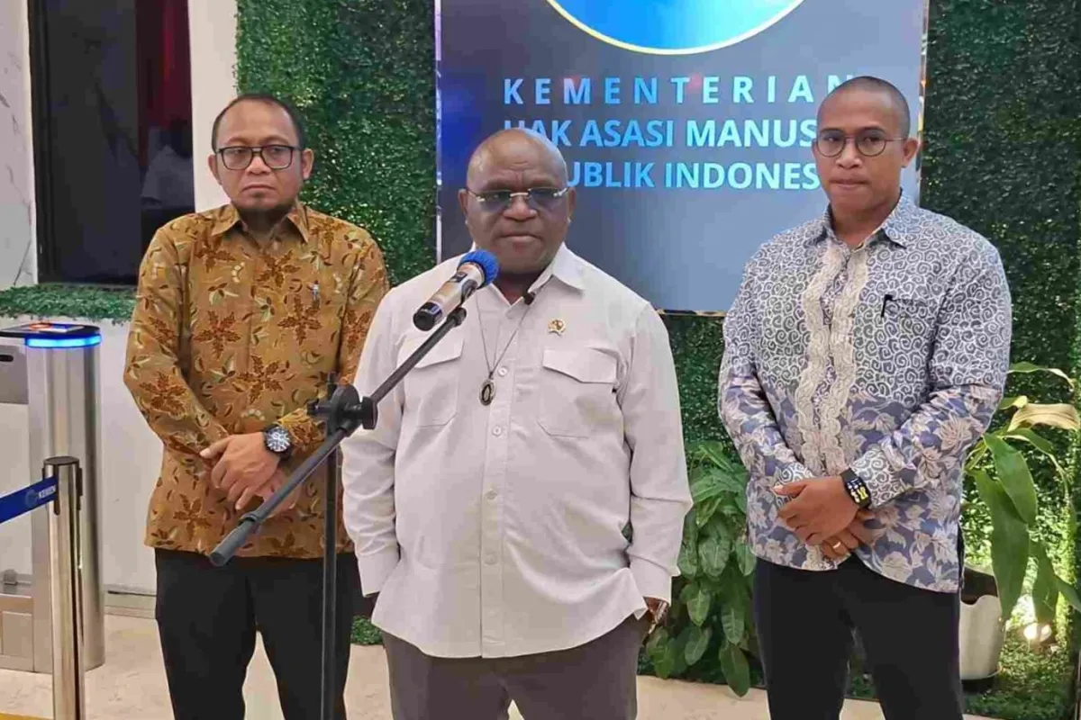 Menteri HAM: Penolakan Program MBG Langgar Hak Asasi Manusia