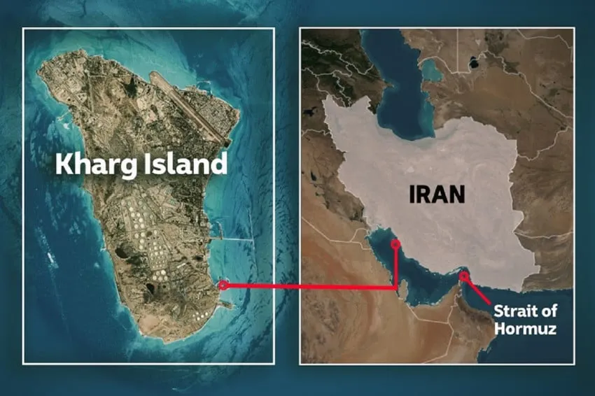 Trump Pertimbangkan Perebutan Pulau Kharg, Pusat Ekspor Minyak Iran