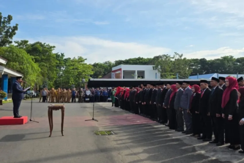 Pelantikan 129 Pejabat di Kabupaten Maros, Hampir 100 Persen Jabatan Terisi