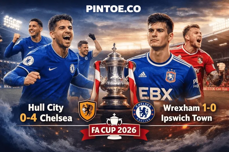 Chelsea Hancurkan Hull 4-0, Elkan Baggott dan Ipswich Tersingkir di Piala FA