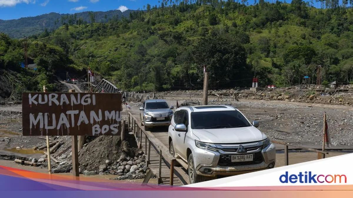 Jembatan Darurat Jadi Solusi Warga Aceh Tengah