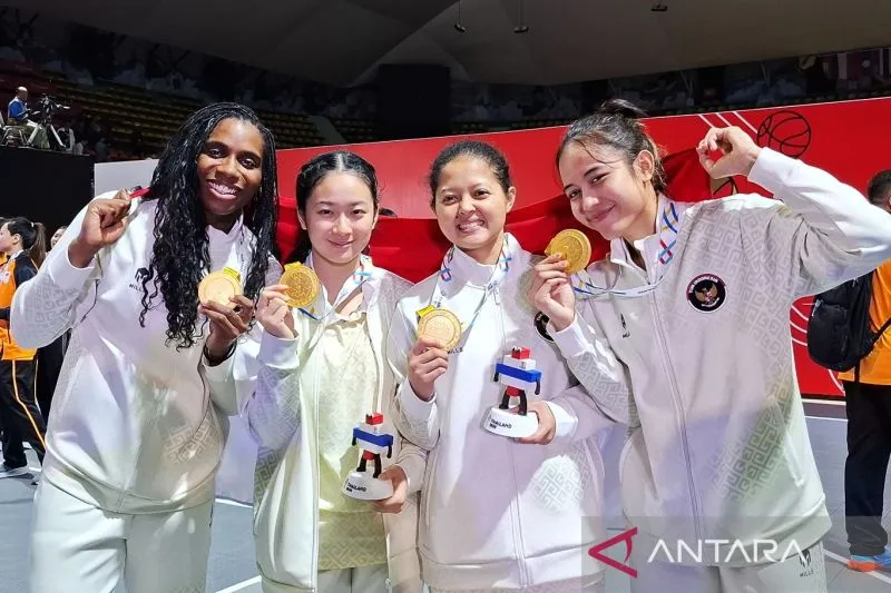 Sejarah Baru: Timnas Basket 3x3 Putri Indonesia Raih Emas di SEA Games 2025