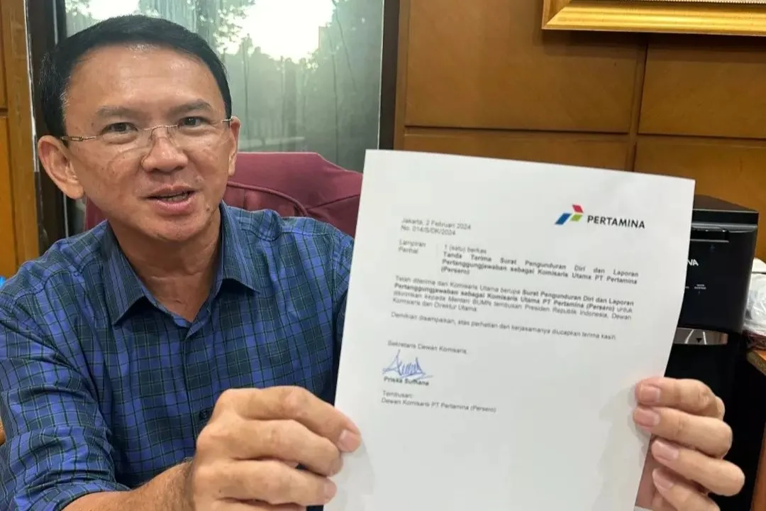 Ahok Mundur dari Komisaris Utama Pertamina, Dukung Ganjar-Mahfud