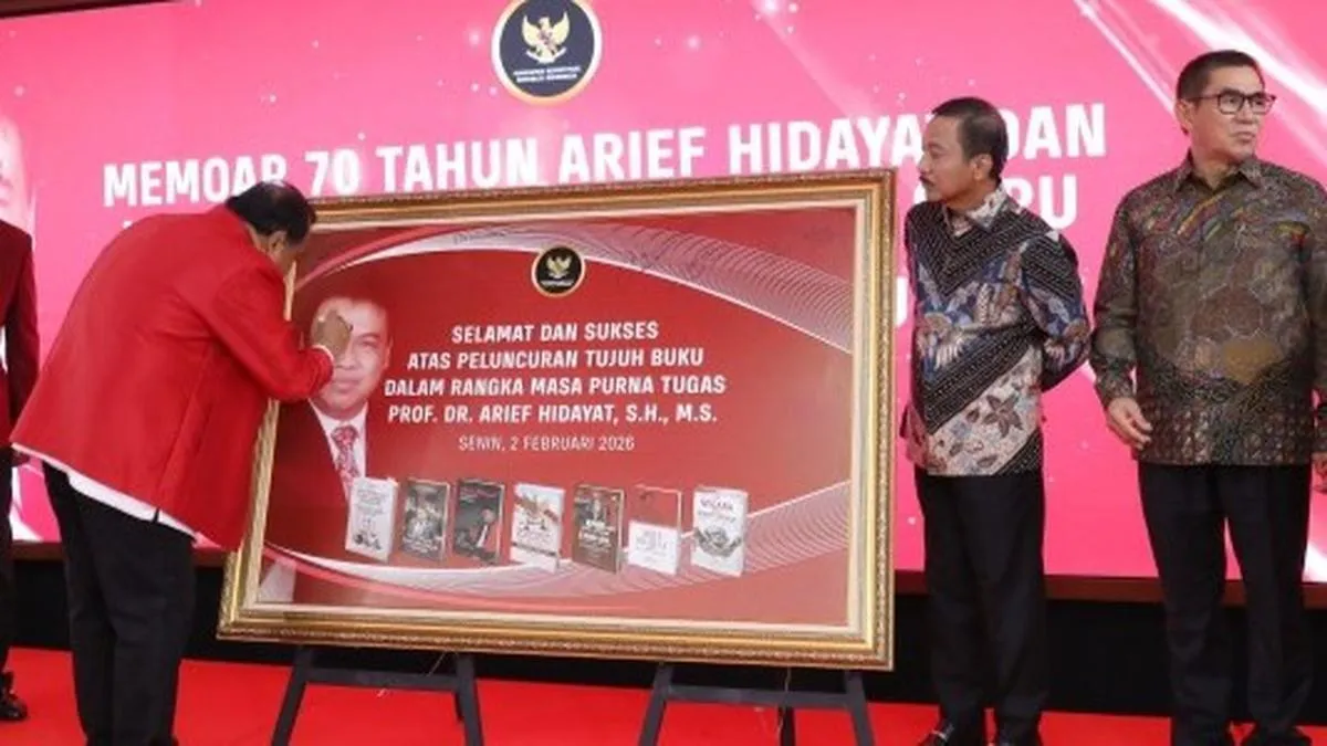 Arief Hidayat Kritisi Hiruk-Pikuk Pilpres 2024 di Akhir Masa Jabatannya