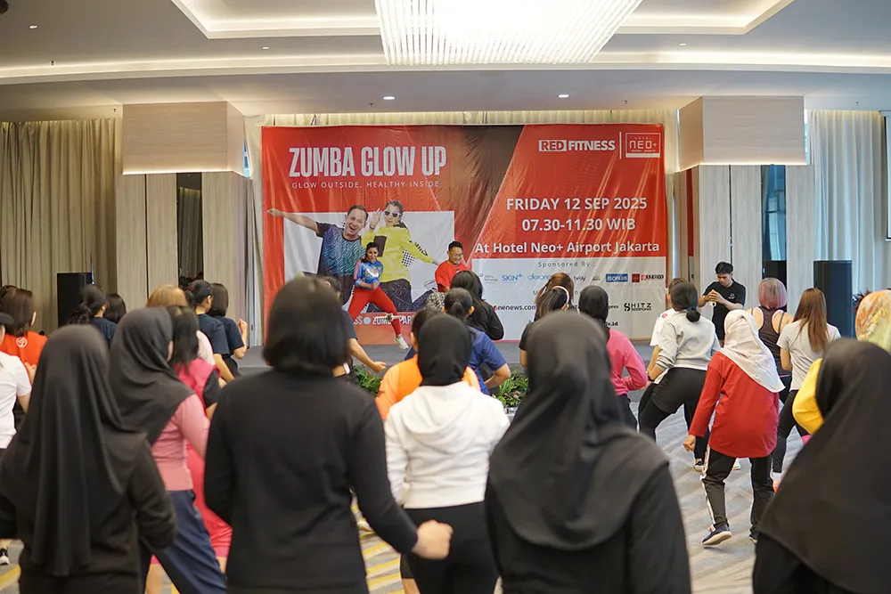 Zumba Glow Up: Rayakan Hari Olahraga Nasional dengan Energi Sehat di Jakarta