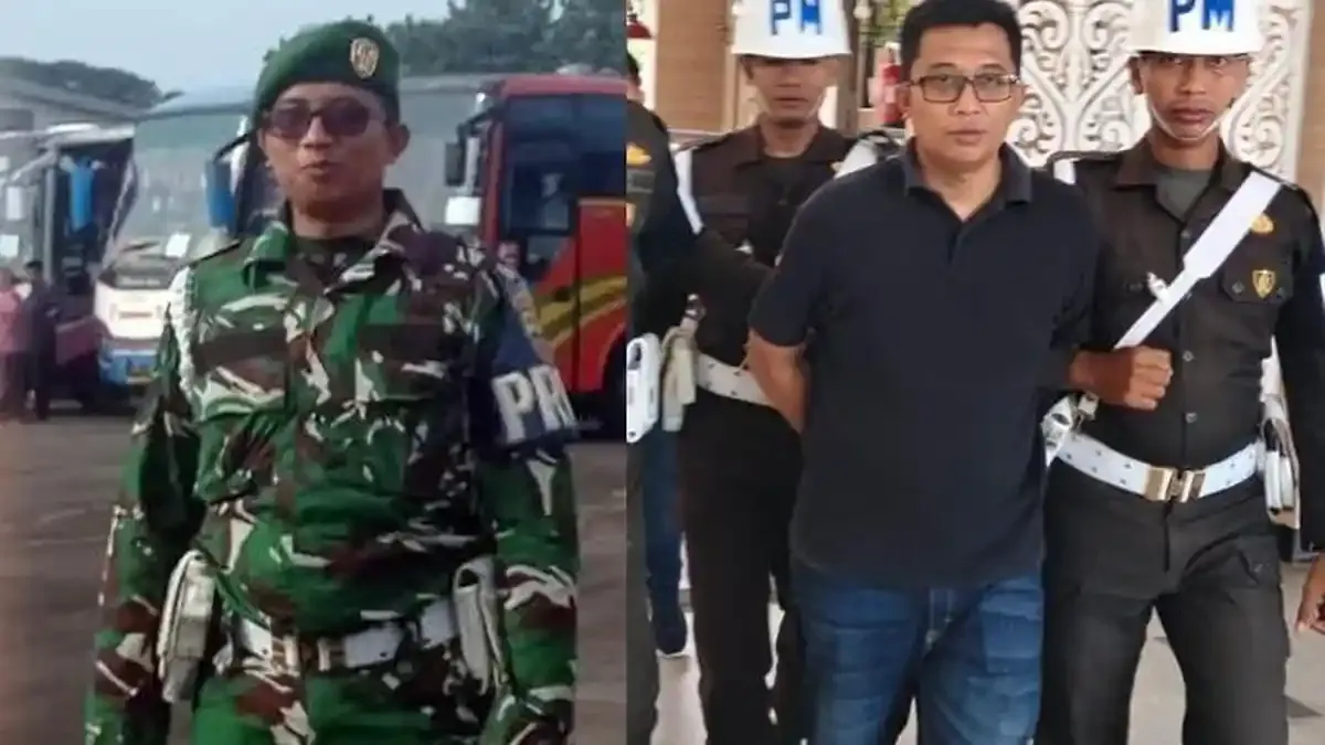 TNI Serma Tengku Dian Ditangkap Tersangka Pembunuhan Istri di Deli Serdang
