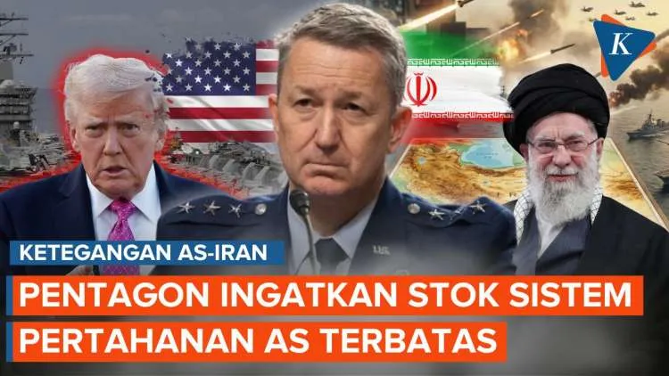 Pentagon Peringatkan Trump soal Keterbatasan Stok Pertahanan Hadapi Iran
