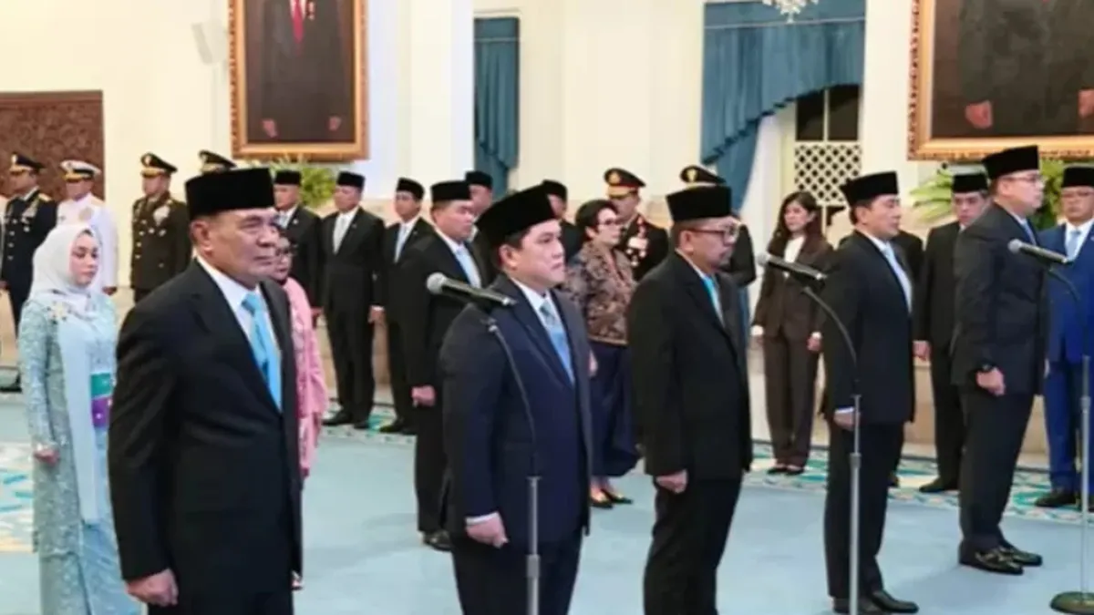 Prabowo Subianto Ganti 5 Menteri dalam Reshuffle Kabinet