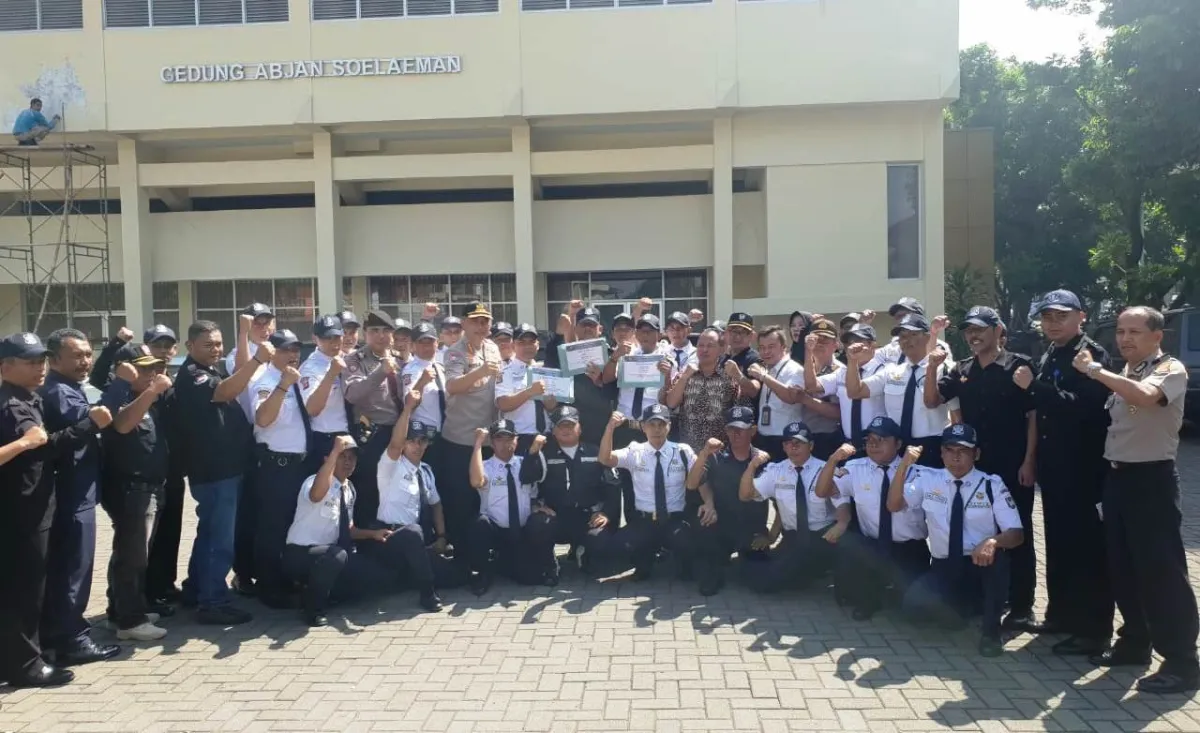 Heksa Berikan Pelatihan Gada Pratama Gratis untuk Satpam Ungkap Kasus Curanmor