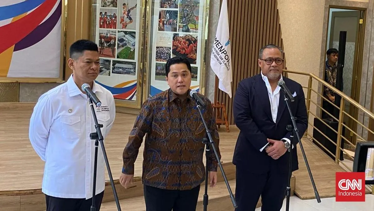 Erick Thohir Bahas Persiapan SEA Games 2027 dengan Dubes RI dan Ketua NOC