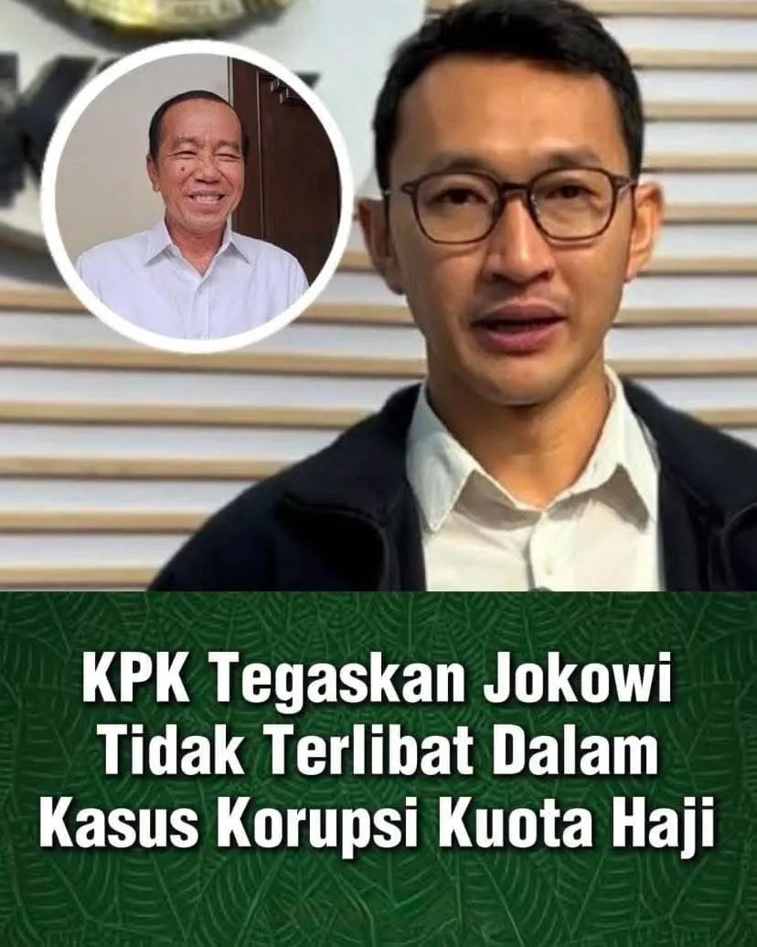 KPK Pastikan Jokowi Tidak Terlibat Korupsi Kuota Haji, Publik Pertanyakan Transparansi