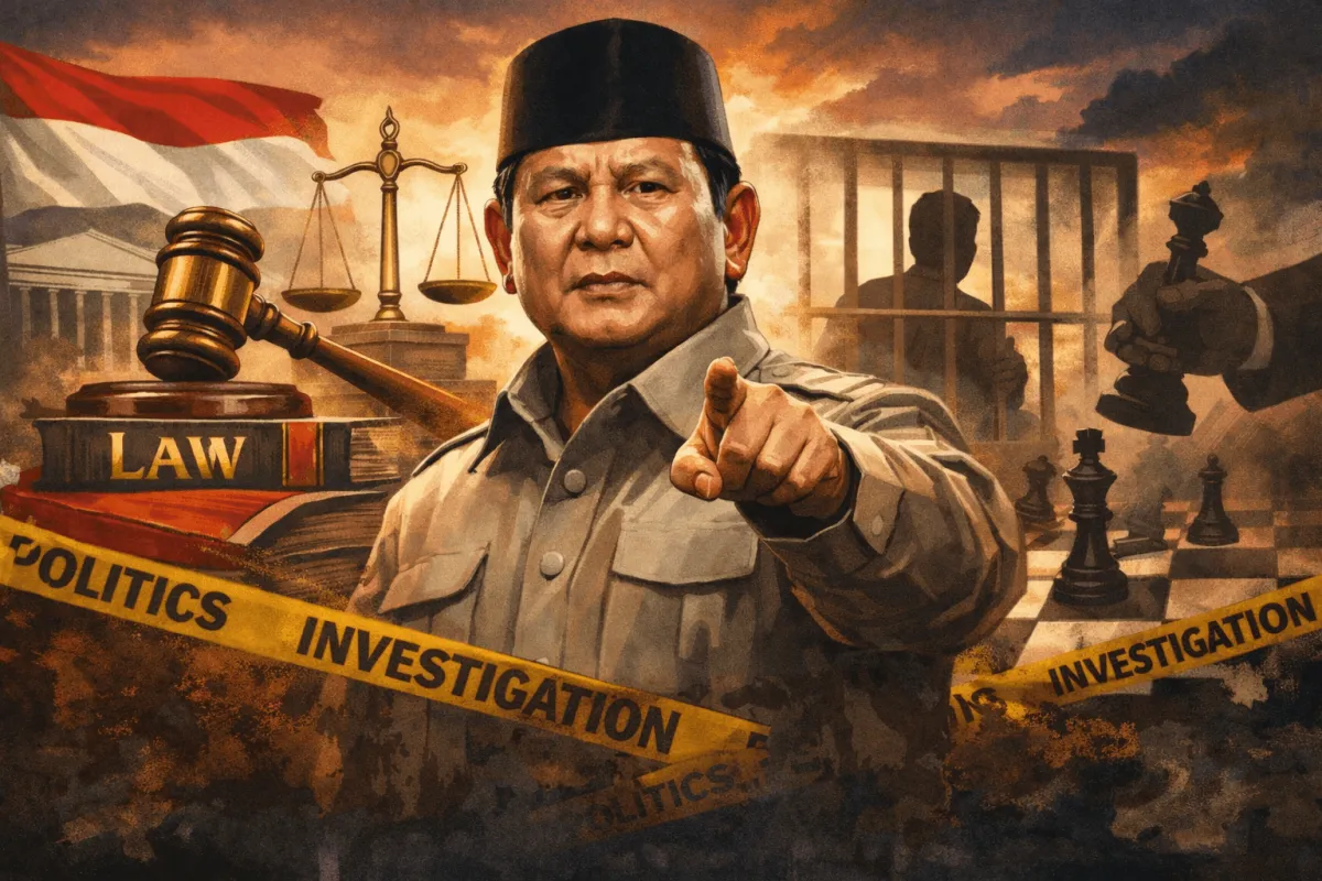 Prabowo Tegaskan Hukum Tak Boleh Jadi Alat Politik