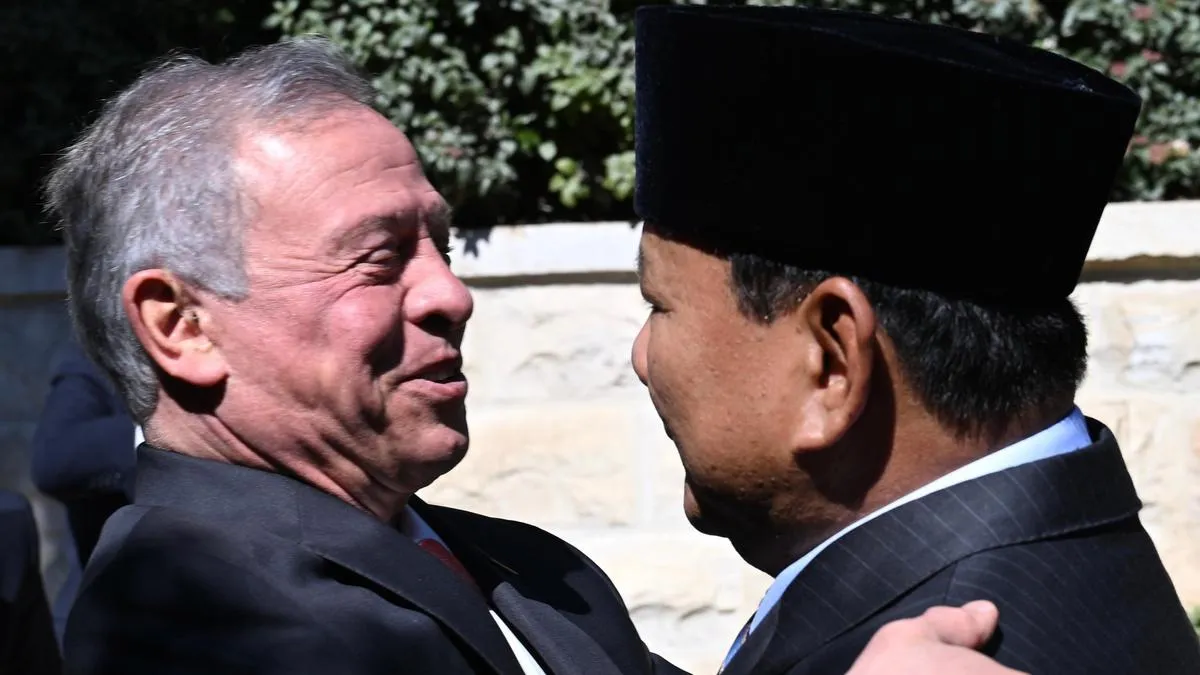 Presiden Prabowo Disambut Raja Abdullah II di Yordania, Perkuat Kerja Sama Diplomatik