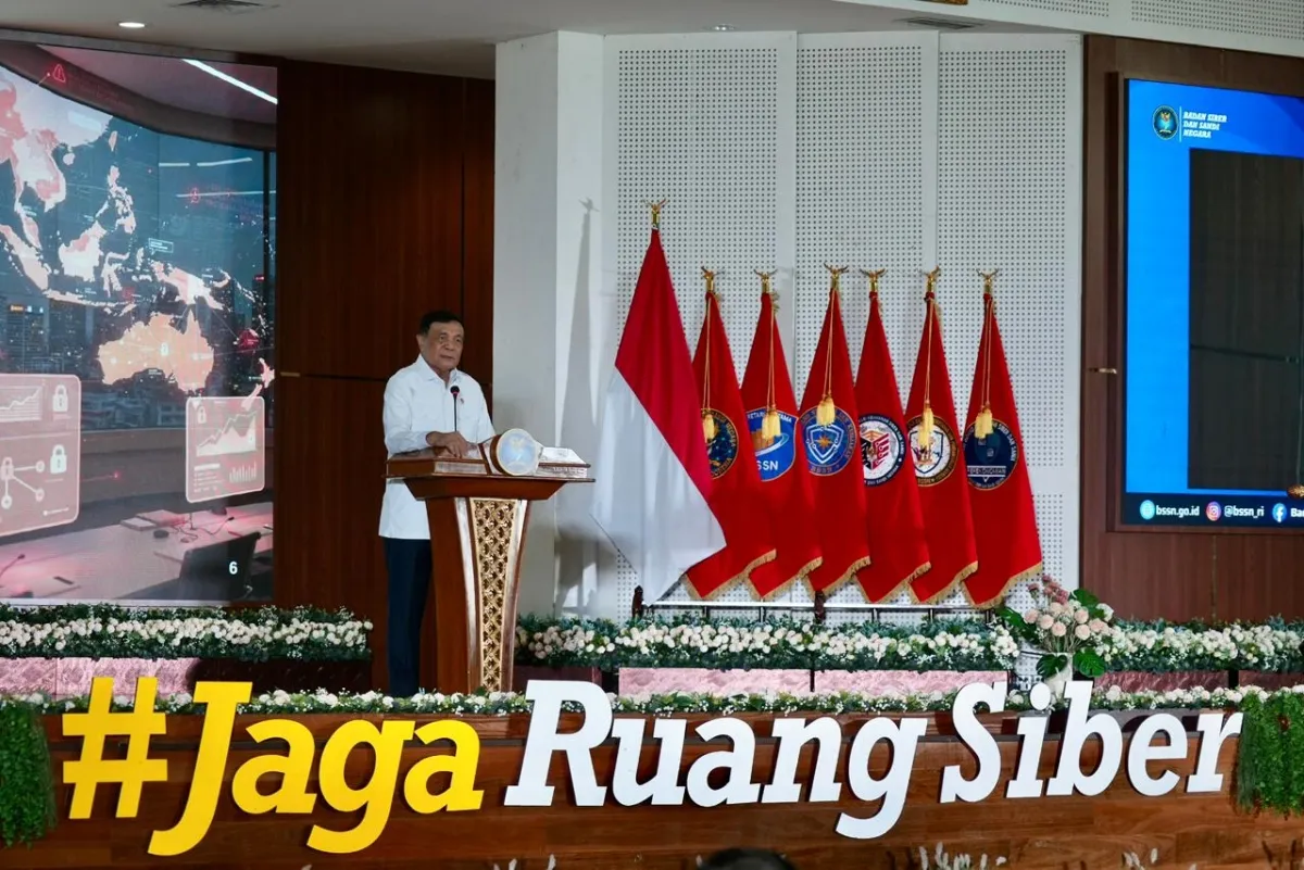 Menko Polkam Tekankan Pentingnya Inovasi dalam Keamanan Siber di BSSN Executive Town Hall 2026