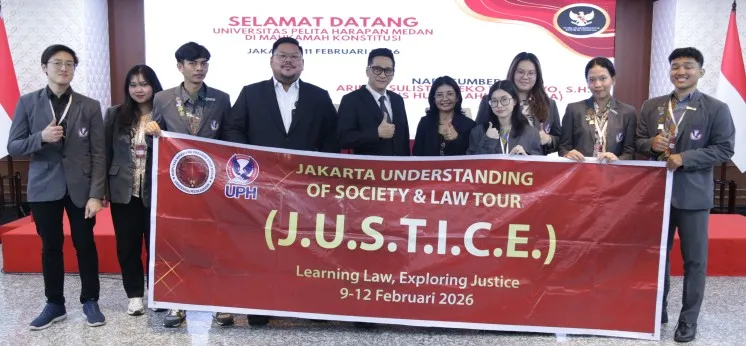 Mahasiswa UPH Medan Pelajari Peran dan Fungsi Mahkamah Konstitusi