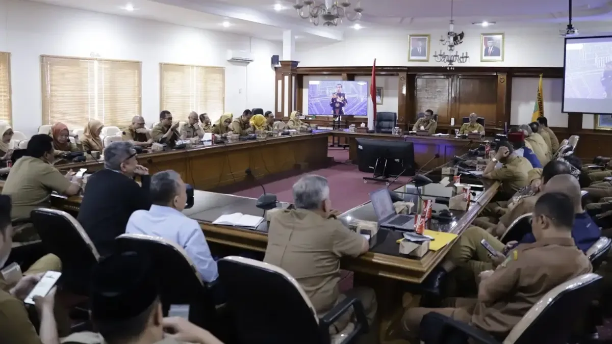 Rapat Koordinasi Pimpinan SKPD Kota Sukabumi Bahas Sinkronisasi Program Pusat dan Daerah
